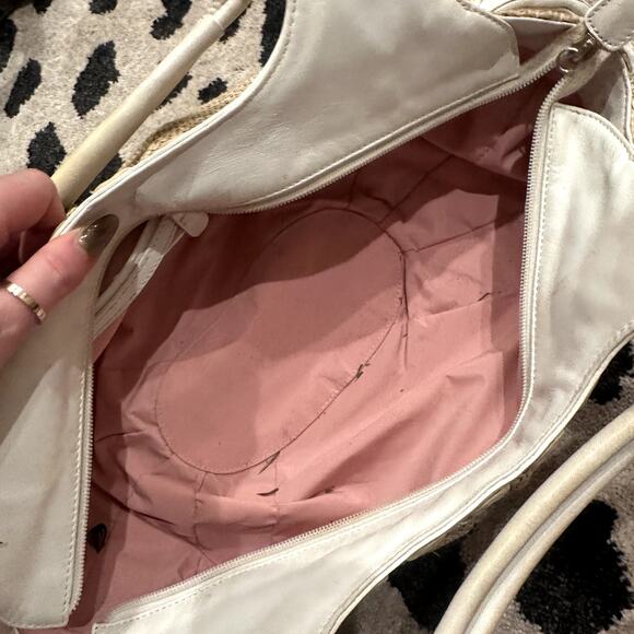 Cole Haan Straw Handbag - Picture 6 of 7